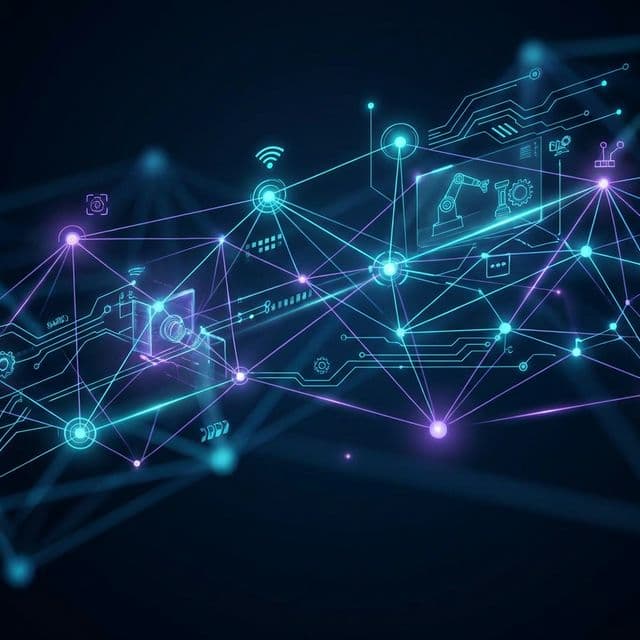 AI Neural Network Background