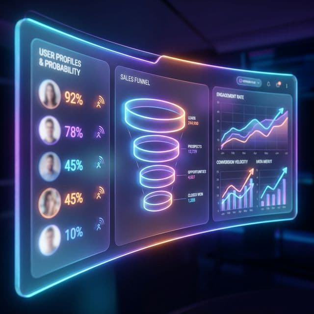AI Lead Scoring Dashboard
