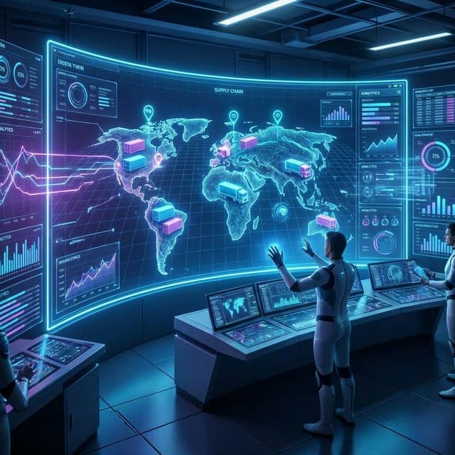 Logistics Digital Twin Interface