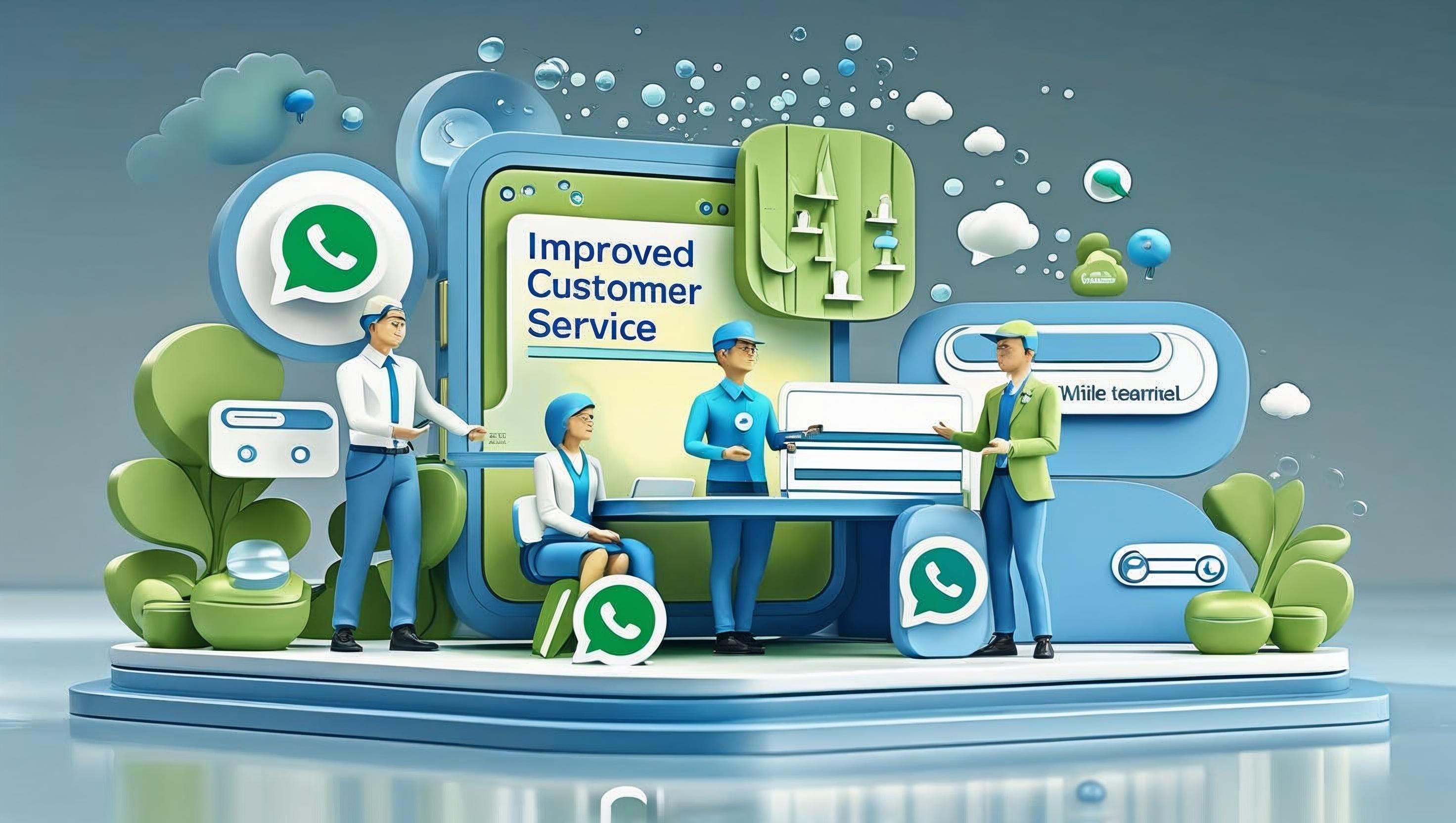Icono de soporte al cliente 24/7 vía WhatsApp con IA